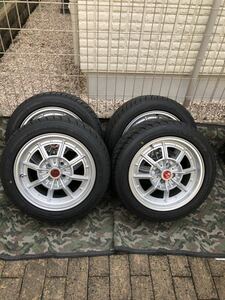 フィアット500/アバルト TRUCCO RETROFIT16 FIAT&ABARTH500/59516インチＸ7.0J PCD98X4H インセット35　4本セット