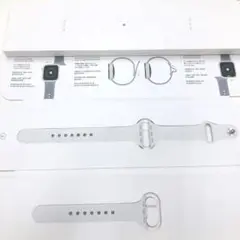 8 アップルウォッチ シリコンバンド Apple Watch 40mm ホワイト