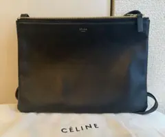 セリーヌ(Celine) トリオラージ レザー ショルダーバッグ