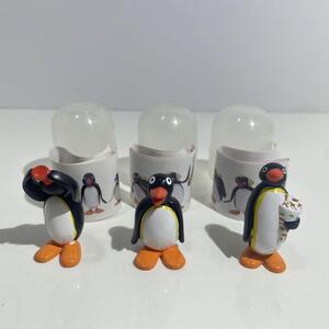 当時物 ピングー チョコエッグ フィギュア 3種まとめ売り PINGU