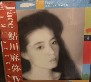 シュリンク 美品 ★ 鮎川麻弥 Mami Ayukawa 1986年 Face 鮎川麻弥 IV Face 国内盤 帯付Japanese city pop 和boogie ブギー シティポップ