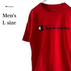 Champion　チャンピオン　Tシャツ　メンズ　L　レッド　赤