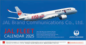 ■今年も12％OFF！『2025カレンダー　卓上 JAL「FLEET」』■