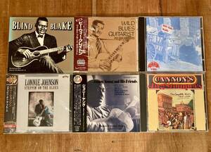 ■未開封多数/廃盤■Yazoo etc 戦前ブルース CD 6枚セット■Blind Blake/Lonnie Johnson/Johnny Young/Pee Wee Cryton