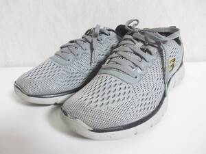 スケッチャーズ SKECHERS ストラテジック HEAD TURNER スニーカー グレー 26.5 北7274