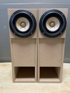 FOSTEX FE108Σと吉本キャビネット バックロードホーン型エンクロージャーキットBW-1000の完成品 スピーカーペア 動作良好