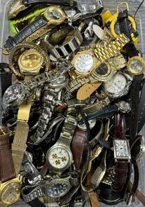 1円スタート 腕時計 SEIKO カシオ CITIZEN まとめてトミーヒルフィガー　G-SHOCK　など　まとめて 大量 約8㎏ 動作品多数