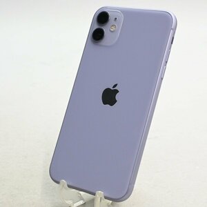 Apple iPhone11 64GB Purple A2221 MWLX2J/A バッテリ96% ■ソフトバンク★Joshin3717【1円開始・送料無料】