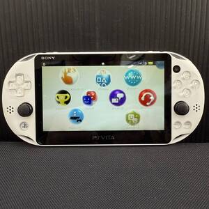 □■0119　SONY　Psvita　PCH-2000　グレイシャー・ホワイト　動作確認済　中古品