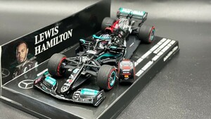 記念タイヤ付 1/43 ミニチャンプス メルセデス AMG F1 W12 2021 スペインGP ルイス ハミルトン ポールポジション 100回 Lewis Hamilton PMA
