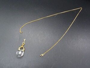 SWAROVSKI スワロフスキー カデナモチーフ ネックレス ペンダント アクセサリー レディース ゴールド系 DE1448