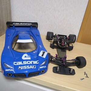 タミヤ　 RC F103 CALSONIC　NISSAN　日産　動作未確認ジャンク　現状品　TAMIYA　ラジコン