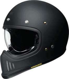 SHOEI フルフェイスヘルメット　EX-ZERO　イーエックス－ゼロ　マットブラック　XL　61ｃｍ