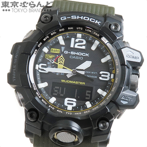 101762967 1円 カシオ CASIO Gショック マッドマスター GWG-1000-1A3JF ブラック 樹脂系 SS G-SHOCK ランド 腕時計 メンズ ソーラー電波