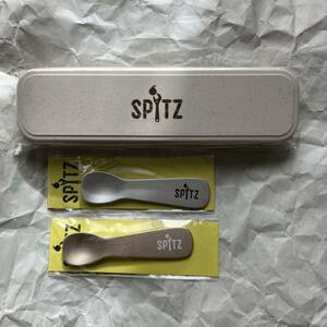 スピッツ　Spitz ロゴ入りカトラリーセット　HMV限定カラー: ナチュラル　アイスクリームスプーン