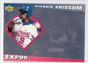 【ホログラムカード】1993Upper Deck #10 Marquis Grissom