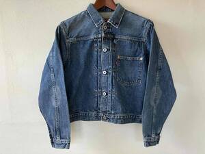 LEVIS☆リーバイス　71506-XX ファースト1st ジージャン　復刻日本製ビッグE　サイズ36 状態良好/色落ちGood！シンチバック大戦デニム