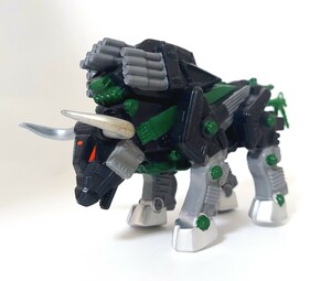 ☆希少!絶版品 1999年当時物!TOMY トミー メカ生命体 ZOIDS ゾイドフィギュアコレクション「ディバイソン」ソフビ 人形 グッズ おもちゃ