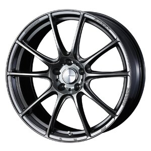 ウェッズスポーツ SA25R アルミホイール 1本 20X8.5J 5H 114.3 +45 プラチナシルバーブラック (PSB) / 20インチ WEDSSPORT SA25R