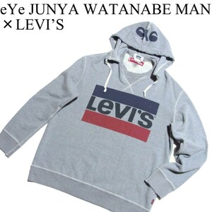 21AW eYe ジュンヤ マン x リーバイス 綿裏毛 製品プリント Levi