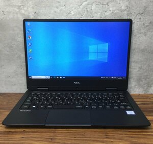 1円～ ●NEC VersaPro VKT12/H-3 タイプVH / Core i5 7Y54 (1.20GHz) / メモリ 8GB / SSD 256GB / 12.5型 フルHD / Win10 Pro 64bit