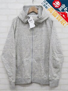 8T6329/未使用品 adidas×REIGNING CHAMP スウェットジップパーカー アディダス レイニングチャンプ