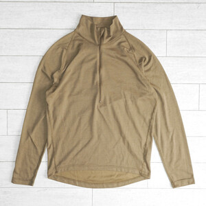 ★U.S ARMY 米軍 USA製 HALYS PCU level 1 LONG SLEEVE SHIRT ベースレイヤー M★