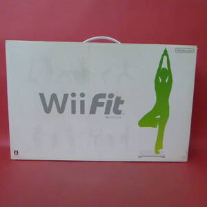 240228-2☆Wii Fit　バランスボード+Wii Fit ソフト　箱説あり　動作確認済み　☆①☆