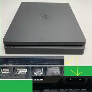 ジャンク ソニー PS4 プレイステーション4 HDD 500GB CUH-2100A 本体 ジェットブラック PlayStation4