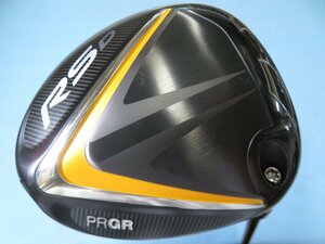 【中古・訳あり】PRGR　2022　RS-D　JUST　ドライバー（10.5°）【S/M-43】Diamana FOR PRGR -BLACK- ＜ヘッドカバー、レンチなし＞