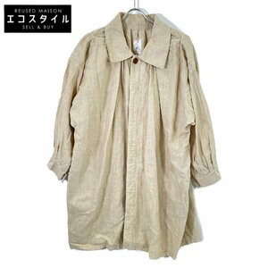 美品/21年製 VISVIM ビズビム WMV 0321105013001 MAILE PAINTER COAT W コート 0 ベージュ レディース