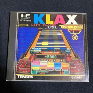 PCエンジン クラックス HuCARD ( KLAX )