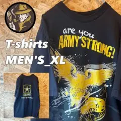 【US規格】Unicor US ARMY 両面プリント Tシャツ 古着 USED