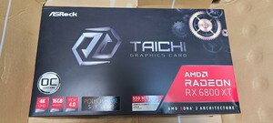 送料無料 ASRock Radeon RX6800XT Taichi X 16G OC ジャンク