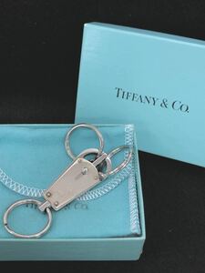 美品 TIFFANY&CO ティファニー アクセサリー キーホルダー キーリング 925 シルバー