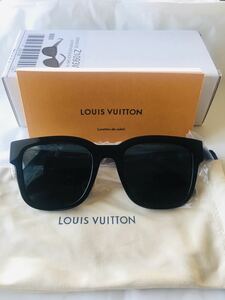 【★新品・未使用★希少★正規品★送料無料！】ルイヴィトン Louis Vuitton アウター スペース サングラス ブラック LV サークル ロゴ入り