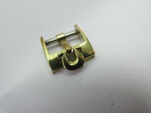 OMEGA Buckle 　金メッキ 10mm / オメガ 純正尾錠 金色 / 取付幅 10ｍｍ レディース