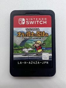 Nintendo Switch ニンテンドー スイッチ クレヨンしんちゃん オラと博士の夏休み ソフトのみ