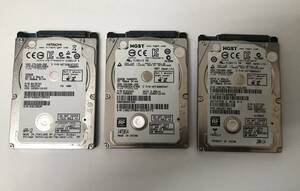 クラスター不良 ★7mm★　HGST 2.5インチSATA 320GBx3枚 セット ハードディスク. HGST HDD 『320GBx3=960GB』・クラスター不良 .