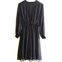 NOIR ROBE  レトロ　水玉　ワンピース