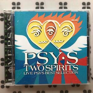 CD　サイズ「TWO SPIRITS」PSY・S　SION「冬の街は」収録　プリントケース仕様
