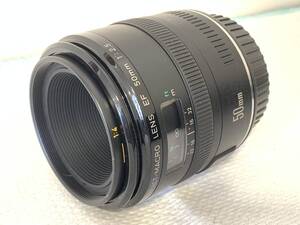 ★☆【ジャンク】 キャノン Canon EF 50mm F2.5 コンパクトマクロ 【当店保証無商品】☆★