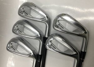 5097/割と美品/ダンロップ/SRIXON/スリクソン/ZXi4/アイアン/6番～PW/5本セット/ディアマナ ZXi for アイアン/純正カーボンシャフト/硬さR