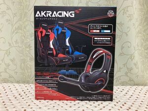 ゲーミングヘッドフォン　AKRACINGライセンス商品　レッド　赤　プライズ品　非売品　　ノーブランド品