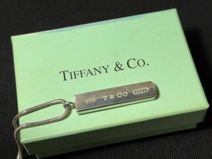 ※26789 Tiffany＆Co バータグ 925 アクセサリー レディース メンズ 1837 ティファニー 