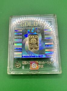 1円スタート！【金価格上昇中】金 ゴールド1g ケース入り 田中貴金属 徳力 中身未使用 Fine Gold999インゴット K24純金 GOLD ⑥