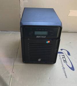 H23★中古品 通電確認のみ BUFFALO TeraStation WS5400DNS6 Series NAS ネットワークHDD(HDD無) ケースのみ★