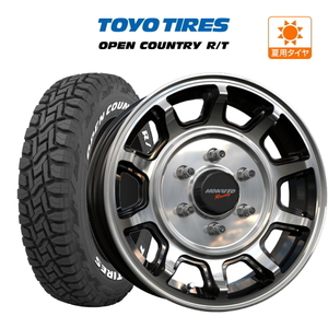 200系 ハイエース ホイール 4本セット クリムソン ホクトレーシング 零式・S TOYO オープンカントリー R/T 215/65R16