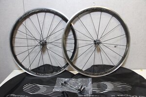 ○SHIMANO シマノ WH-R9100-C40-CL DURA-ACE シマノ 11/12s対応 クリンチャー チューブレス カーボンハイブリッドリム ホイールセット