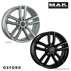 送料無料 マック OXFORD 6.5J-16 +54 5H-112 (16インチ) 5H112 6.5J+54【4本セット 新品】